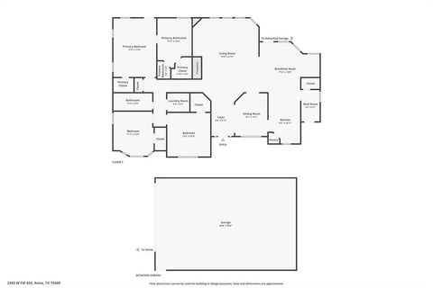 Tiny photo for 2343 W Fm 455, Anna, TX 75409 (MLS # 21079498)