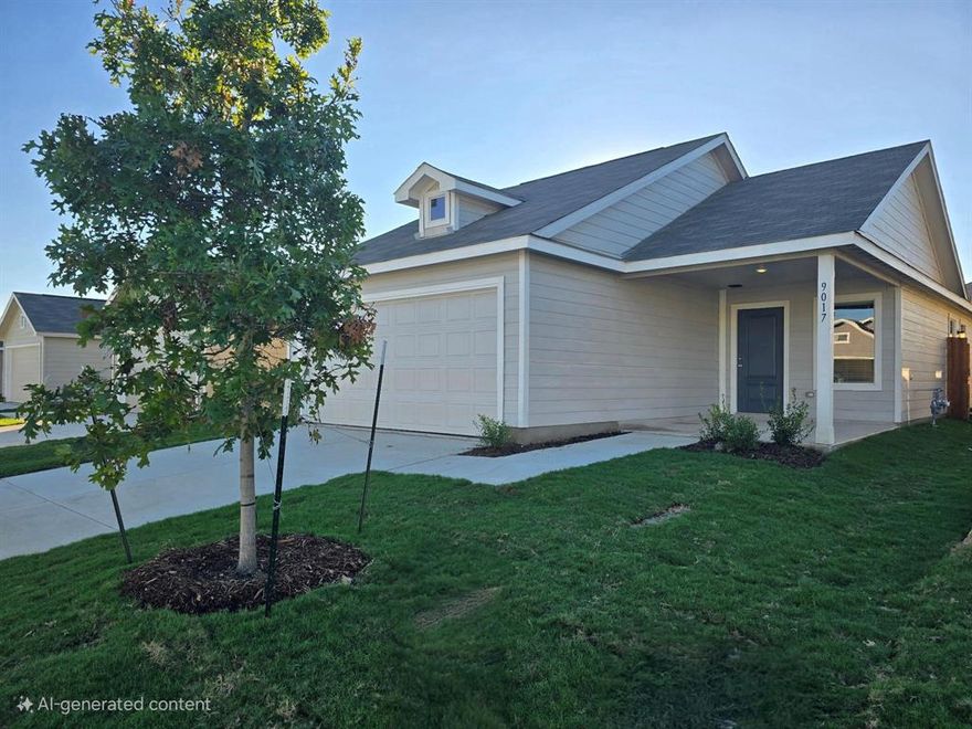 Move-In Ready Property in Resort-Style Community,Welcome to your dream home in the highly sought-after Preserve at Honey Creek in McKinney. This newly built home features 3 spacious bedrooms and 2 full baths with a very open floor plan.Kitchen with large granite countertops, ample cabinet space, refrigerator, gas cooktop, oven, microwave, and dishwasher. The two large secondary bedrooms feature generous walk-in closets, providing plenty of space for storage. The master suite is designed with comfort and luxury in mind, boasting a large walk-in closet and a spacious ensuite bathroom.Step outside into the fenced backyard, a fantastic space for hosting BBQs, gatherings, enjoying a quiet evening outdoors.Future amenities in this resort-style community include 9 parks, a playground, and a resort-style pool, all coming soon. Don't miss out on the chance to make this beautiful house your new home.