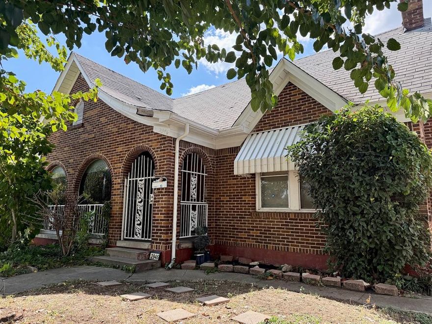 Charming corner-lot home located close to TCU! This inviting 3-bed, 2-bath residence features wood floors, original built-ins, and spacious open living areas filled with character. One of the bedrooms includes a large adjoining bonus room—perfect for a home office, nursery, or flexible space to suit your needs.

A separate garage apartment is included and is currently leased month-to-month, offering great income potential. The home also features a generous laundry room off the kitchen with space for a freezer and additional storage.

Enjoy the large fenced backyard complete with a covered patio, ideal for relaxing or entertaining. A wonderful opportunity in a sought-after location!

Information deemed reliable but not guaranteed, buyer and their agent to verify all information including but not limited to schools, square footage, room sizes.