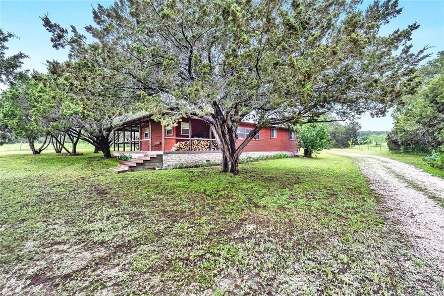 Escape to your own retreat with 88 sprawling acres of Burnet County, complete with a cozy cabin with 3 beds, 3 full baths & versatile 4 bay shop. Nestled in the heart of nature, this property offers unparalleled opportunities for hunting, recreation & even commercial versatility with nearly three quarters of a mile of Hwy 281 frontage and CR 101 frontage. Step inside the charming cabin, where rustic touches meet modern comfort. Whether you're enjoying a quiet evening by the wood burning stove or hosting friends & family for a weekend getaway, this cabin is sure to be your sanctuary. Adjacent to the cabin, you'll find a spacious shop, ideal for storing all your gear and equipment; This versatile space offers endless possibilities. Outside, the landscape beckons with its abundant wildlife & natural wonders. Not to mention, its agricultural use exemption already in place and the property’s commercial zoning aspect! With 88 acres at your disposal, the possibilities are truly endless.