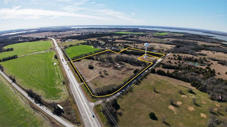Exceptional ±15.97 acre hard corner located about 2.3 miles south of Hwy 380 in Farmersville on SH-78 at CR-555. Property has been cleared except for a few trees and a really old beautiful barn. This is a tremendous development opportunity. The property is in Farmersville ETJ but can be taken out if a property owner wants to. There is a MUD about 1 mile to the south that is in Farmersville's CCN, so It may be possible to connect to it for a high density development. This is also an excellent 1031 candidate as Farmersville is now experiencing growth as the neighbor to Princeton, which is the fastest growing city in the nation. The property is fenced and gated and has a water meter. The electric meter was pulled when the old house was removed. The planned 380 bypass is about a mile north and the new Lakehaven Subdivision is about 1 mile to the south.