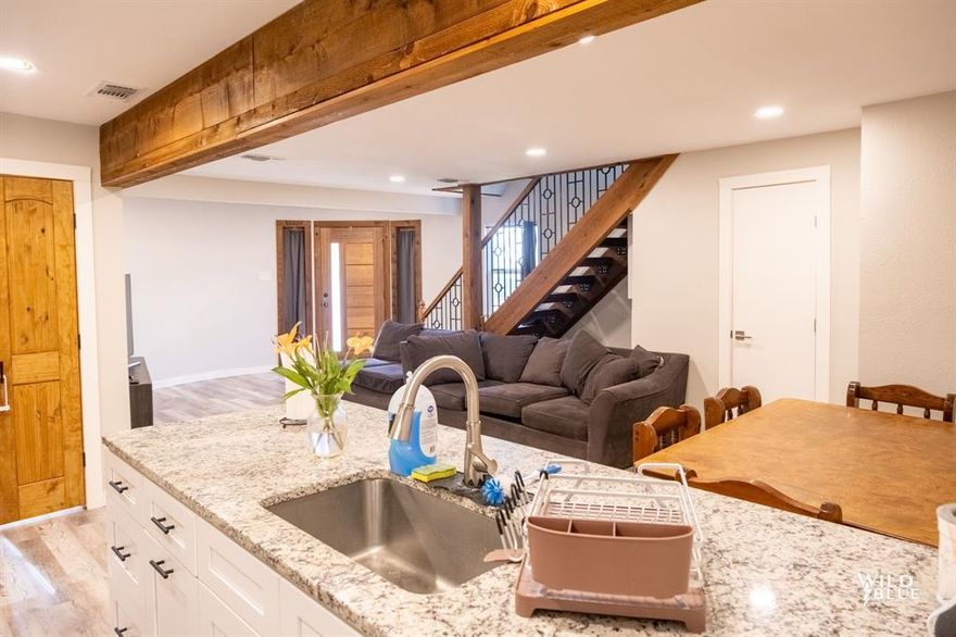 This beautifully remodeled 3-bedroom, 2.5-bath home is located just minutes from all Eastland ISD schools. With 1,330 sq ft of living space, this two-story home features a bright and open floor plan, stylish modern updates, and a private backyard perfect for outdoor living. Detached garage adds great storage or workspace options. Recent renovations provide peace of mind while preserving the home’s original charm. Don’t miss this opportunity—seller is ready to help make your move happen!