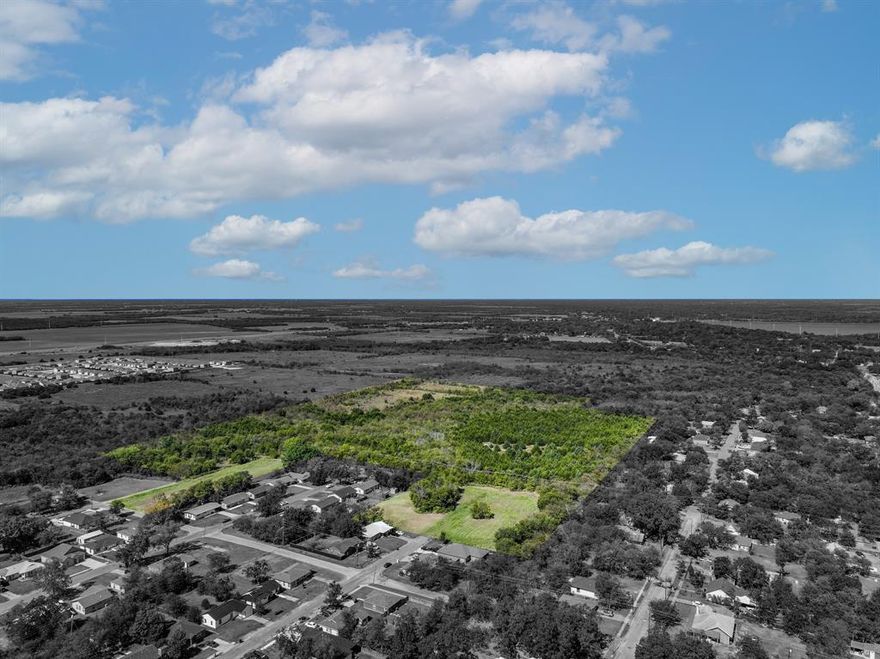 Beautiful 26.38-acre tract located in Greenville, Texas — an incredible opportunity for residential development in one of the area’s fastest-growing corridors. Zoned for single-family homes, this property is already platted into 24 individual lots along College Street, Wellington Street, and Langford Street, ranging in size from approximately 0.17 acres to over 15 acres. This diverse layout offers flexibility for various home types or phased development. All major utilities are available on-site, including city water, septic, gas, and electric. Conveniently located just one mile from the intersection of US-69 and US-380, residents will enjoy easy access to nearby shopping, dining, and major highways while still experiencing a peaceful, suburban setting. With over three access points and no floodplain impact, this land is ready for efficient site design and build-out. Whether you’re a builder ready to create a new community or an investor seeking long-term growth potential, this property provides the perfect blend of location, infrastructure, and opportunity.