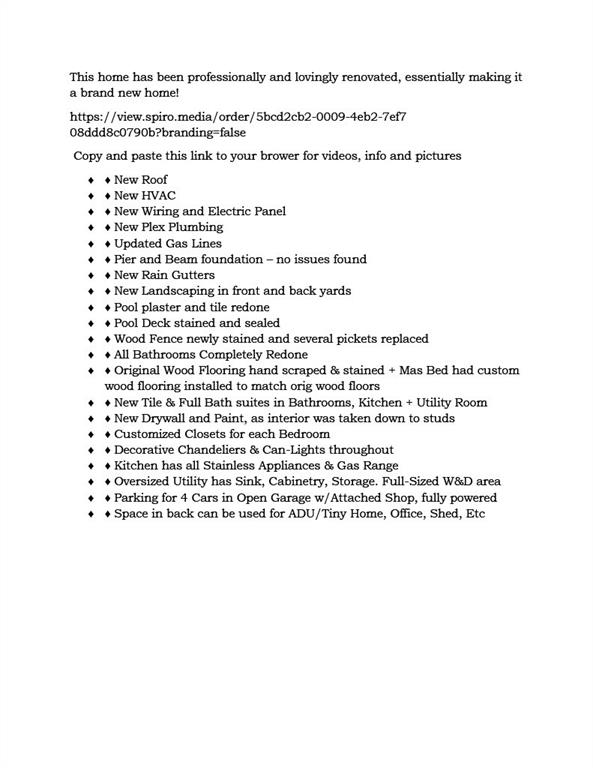 Bellaire Heights - Residential