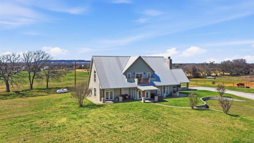 Hard to find horse property on 54 acres with extremely good ground in Granbury, TX – perfectly suited for horses, livestock, or flexible rural living, with outstanding proximity to Fort Worth.
This recently remodeled  3-bedroom, 2.5-bath home is bright and clean with a lot of windows and natural light. Includes multiple living spaces and plenty of room to relax post-ride. Fantastic producing hay field, fenced and cross fenced for easy livestock rotation. Includes an easily expandable barn complete with tack room and plenty of hay storage ready for your setup or future arena. Horse traps each with large 3 sided shelters, complete with top rail and no climb fencing. Property also has an equipment shed with RV hookup and older small animal barn that can easily be converted to a horse barn. 

Come put your boots on the ground and take a look at this tucked away ranch. We know you will appreciate the privacy, ground quality and top notch house.  A standout find in Hood County!