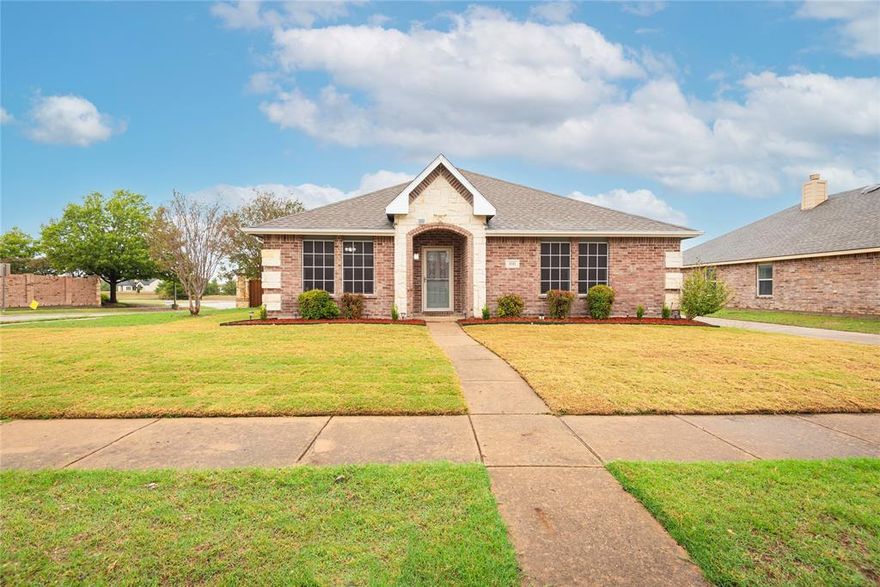 This is an incredible Allen single-story 4 bedroom, 2 bathroom home available for rent. This home's great location is easily accessible to shopping, dining, entertainment, outlet malls, the new HEB, 121 and I-75. This family-friendly subdivision includes a beautiful park, walking trails and 2 ponds. It's layout will make it a wonderful option for various family and spacing needs. The upgrades of the home include: flooring, painting, granite counters and stainless steel appliances including built in microwave to make a family feel right at home. Enjoy a spacious enclosed backyard and personal entry into the back garage. Don't miss out on this wonderful home! A MUST SEE! Most non-realty items will be removed before move-in.