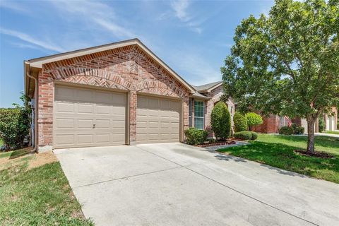 A home in Aubrey