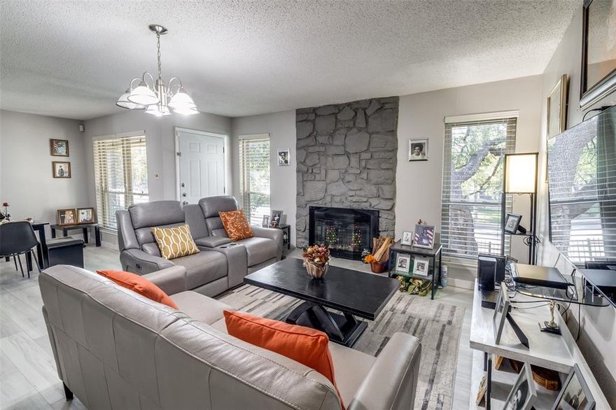 Step into this beautifully updated 2-bed, 2-bath condo tucked inside a well-maintained gated community in a prime Dallas location. New flooring and fresh paint create a bright, modern feel throughout, complemented by a great floor plan that offers comfort and functionality. The inviting eat-in kitchen provides plenty of space for daily meals, and the home includes full-size washer and dryer connections for added convenience. Enjoy two covered parking spaces and quick access to Highway 75, making commuting a breeze. You're just a short drive from downtown and minutes from top shopping, dining, and entertainment options. Move-in ready and perfectly situated—this condo has it all.