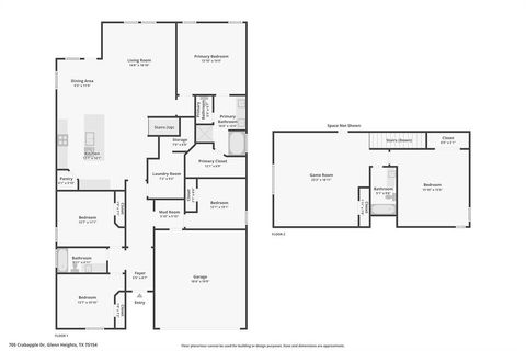 Tiny photo for 705 Crabapple Drive, Glenn Heights, TX 75154 (MLS # 21099999)