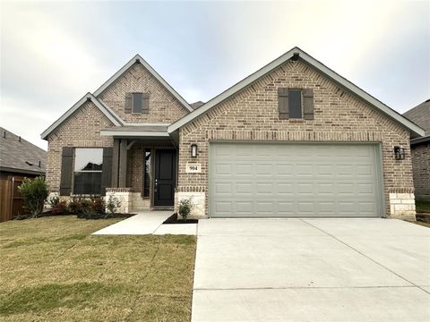 A home in Cleburne