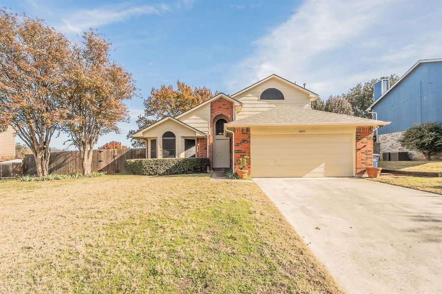 Move-in Ready Gem!  This beautiful 3-bedroom, 2-bathroom home has been thoughtfully updated for modern living. Step inside to discover a freshly painted interior with a neutral palette, presents a blank canvas for your personal style. The major updates include: a new 30 year roof, gutters, hot water heater, dishwasher and several light fixtures. Outside, you'll find freshly painted exterior and a large private backyard with room to play, garden, or entertain. Conveniently located near local parks, shopping, and major commuter routes, this home is within the Lake Dallas ISD. A wonderful opportunity to own a home in sought-after Corinth, Texas!