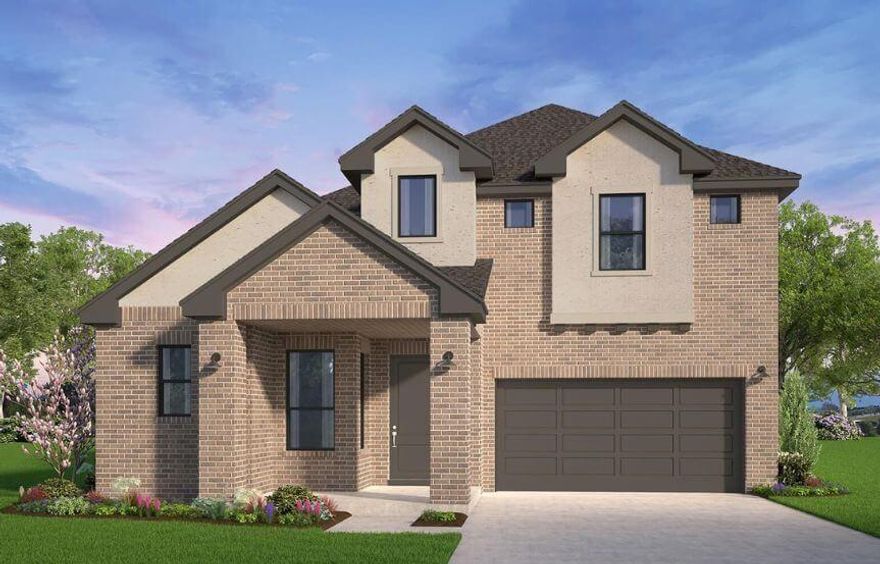 Located in **The Grove by Brookfield Residential**, the **Roanoke** floor plan showcases an impressive blend of space, functionality, and architectural design. Thoughtfully crafted to accommodate modern living, this home offers standout features that appeal to both homeowners and guests alike—including an expansive kitchen pantry, optional sixth bedroom, media room, loft, generous understair storage, and an optional tandem garage.

Upon entry, a dramatic two-story foyer creates a striking first impression. The versatile front room may be used as a private study or configured as an optional sixth bedroom with its own ensuite bath, providing flexibility for guests or multi-generational living.

The stunning two-story great room opens to the loft above, creating an airy, light-filled living space ideal for gathering and entertaining. The loft offers additional versatility as a game room, secondary living area, or playroom.

Privately situated at the rear of the first floor, the Primary suite serves as a peaceful retreat from the main living areas. Upstairs, two additional bedrooms and a dedicated media room provide the perfect space for study, relaxation, or movie nights with family and friends.

The optional tandem garage adds a third bay, offering additional storage or workspace for hobbies and recreational equipment.

The Roanoke delivers exceptional flexibility, thoughtful design, and generous living spaces—all within the highly desirable Grove community.