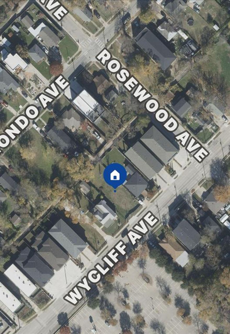 Attention Investors and Builders. Multi Family Lot Located within walking distance to Oak Lawn and Medical District with access to Dart. Approved plans represent Unique downtown views from 3rd floor, which is superior to other new builds in the area. Perfect building site for townhomes as well. Cleared lot so no demo costs. Strong comps in the area. Comes with Approved Plans and Permits for a duplex. Plans available upon request. All information needs to be verified by Buyer.