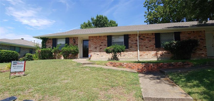 Spacious 2 bedroom, 1.5 bath, with w&d hook ups and a carport in back. Come take a look today.