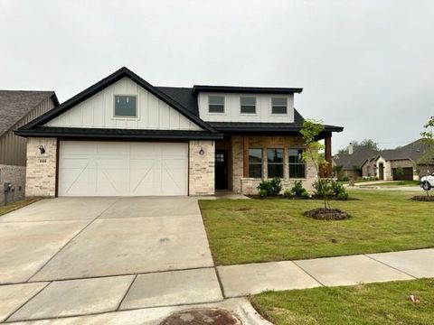 A home in Weatherford