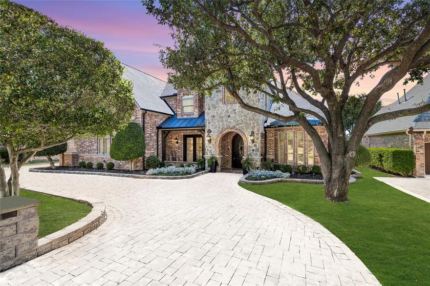 Experience the epitome of luxury living within the exclusive guard-gated enclave of Starwood. Envision yourself unwinding in the serene embrace of your resort-style backyard, where the vibrant hues of the Texas sunset dance across the horizon. Here, amidst this captivating backdrop, dreams seamlessly transform into reality. This remarkable 4-bedroom, 5-bathroom custom home is a testament to sophistication, boasting tasteful upgrades and breathtaking finishes that elevate every aspect of living. Upon entry, be greeted by an abundance of natural light, wonderful views, and a layout that effortlessly balances style with functionality. Energy efficient Andersen Windows throughout, new CLASS 4 roof and over 400K in additional recent updates - no detail left untouched including the kitchen, all secondary bathrooms, flooring, office, window treatments, and more - too much to list, come and see for yourself.