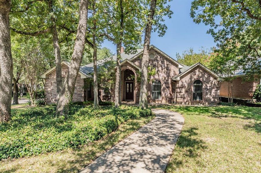 Charming One-Story Corner Home with Pool in Sought-After Mansfield ISD! Welcome to 3407 Forestshire Court — a spacious and well-maintained 2,317 sq ft home nestled in a quiet, established neighborhood in Arlington. This beautiful single-story residence offers 3 generously sized bedrooms, 2.5 bathrooms, and a thoughtful floor plan designed for comfort and functionality. Enjoy multiple living areas, including a formal living room and a cozy family room with a see-through fireplace — perfect for gatherings and entertaining. The formal dining room is ideal for hosting dinner parties or enjoying meals with family.The home features a mix of wood, carpet, and tile flooring throughout, creating both warmth and durability. The primary bedroom includes a versatile bonus room, perfect for a private office, nursery, or workout space. Step outside into your own backyard oasis complete with an in-ground pool and a spacious sunroom — great for year-round enjoyment. Additional highlights: *Corner lot for added privacy *Spacious kitchen with ample cabinetry *Two-car garage. Don’t miss your chance to own this wonderful home that offers comfort, space, and a fantastic location!