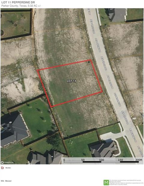 Lot 11 Pepperdine Dr Weatherford TX 76088
