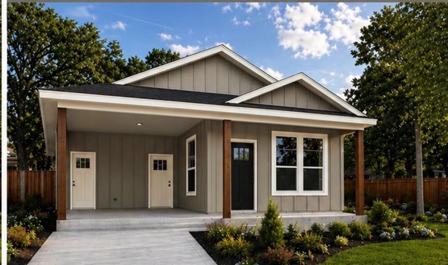 Smart design meets modern simplicity in this brand-new home, estimated for completion in June 2026. Offering 3 bedrooms, 2 bathrooms, and 1,292 square feet, this thoughtfully crafted layout delivers comfort, efficiency, and style in a manageable footprint. The open-concept living area creates a seamless flow between the kitchen and main living space—ideal for both everyday living and easy entertaining. Clean lines and intentional design choices maximize every square foot, giving the home a bright and functional feel. The primary suite provides a private retreat, while two additional bedrooms offer flexibility for guests, family, or a home workspace. Located in a lake-access community, residents enjoy amenities including a boat ramp, fishing pier, pool, and park—bringing outdoor recreation just minutes from home. Whether you’re looking for a full-time residence, weekend getaway, or investment opportunity, this new construction home offers modern living in a relaxed setting. Schedule your private tour today.