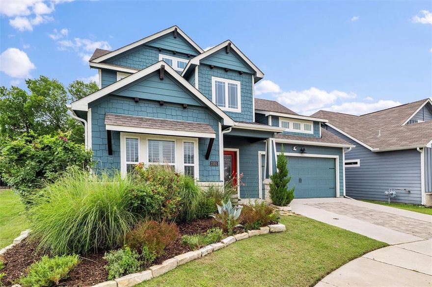 Spacious 5-Bedroom, 3-Bath Home in Desirable Old North Park. The first floor includes a private primary suite and an additional bedroom or home office, along with another full bath—perfect for guests or multi-generational living. The open-concept kitchen, dining, and living area is filled with natural light and designed for modern living.
Set on a premiere lot, the property offers added privacy with an open green space to the west and a picturesque creek running behind the home, providing a natural buffer from neighboring houses.
Upstairs, you’ll find three well-separated bedrooms, a full bath, and a large game room—ideal for a media room, playroom, or home gym.
Additional features include: Gas appliances, including a tankless water heater. Attached 2-car garage. 
Move-in ready, This is a rare opportunity to own a well-loved home in one of the Denton's recently established communities. Seller is offering an additional 3 months of yard care. Schedule your showing with Broker Bay today!