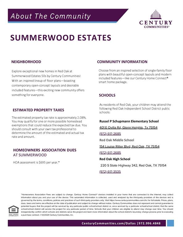 Summerwood Estates - Residential