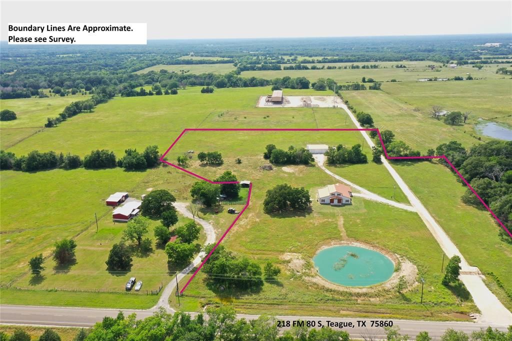 Photo of 218 Fm 80 S, Teague, TX 75860 (MLS # 21193469)