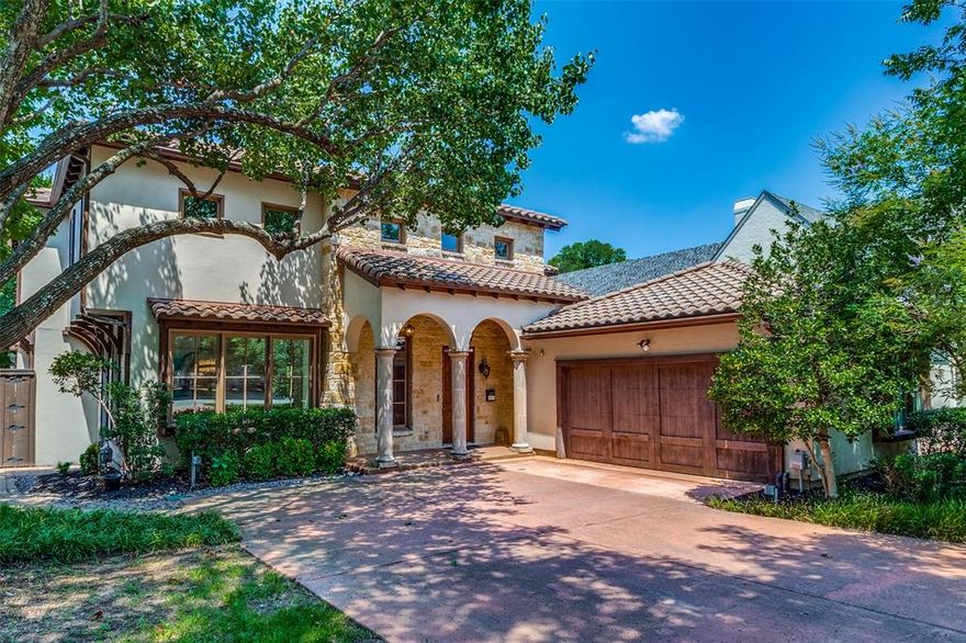 This newly renovated 4-bedroom, 4-bathroom home exudes Mediterranean charm and modern elegance. Step through the grand entrance into a meticulously designed interior where every detail has been thoughtfully curated. The heart of the home is the chef's kitchen, featuring dual islands and top-of-the-line appliances, perfect for culinary enthusiasts and entertaining guests in style. The open layout seamlessly connects to the dining and living areas, creating an inviting atmosphere for gatherings large and small. Outside, discover your own private oasis with an incredible outdoor area showcasing a refreshing pool and lush landscaping. Located in one of Dallas' most sought-after neighborhoods, this residence offers not just a home, but a lifestyle. Embrace the essence of Mediterranean living with modern comforts and exquisite craftsmanship at every turn. Schedule your private tour today and envision yourself calling this remarkable property home.