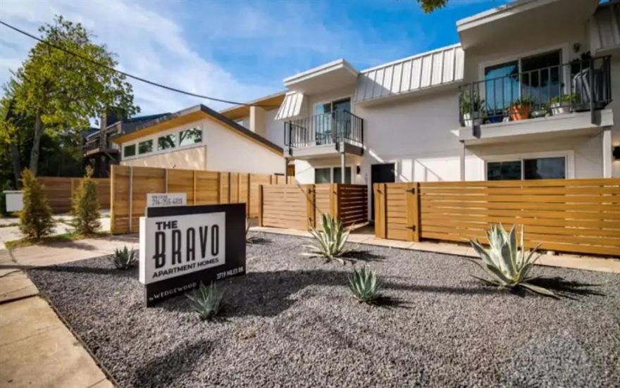 Beautiful 1 and 2 bedroom units (Coming Soon) Prices Vary with the unit size. Spacious bedrooms are 800 sq. ft and the two is 850 sq. ft with an open floor plan concept. Located ten minutes from Uptown, The Bravo is a peaceful 17-unit apartment community located in a quiet residential area. Our newly renovated apartments feature a great residential mix of one- and two-bedroom apartments for rent. Our spacious units have been upgraded with brand new appliances and hardwood flooring. Enjoy the quiet residential location of The Bravo, while being just minutes away from the shops and restaurants of Uptown, Oak Lawn, and Downtown Dallas. 

Contact listing agent to schedule a showing.