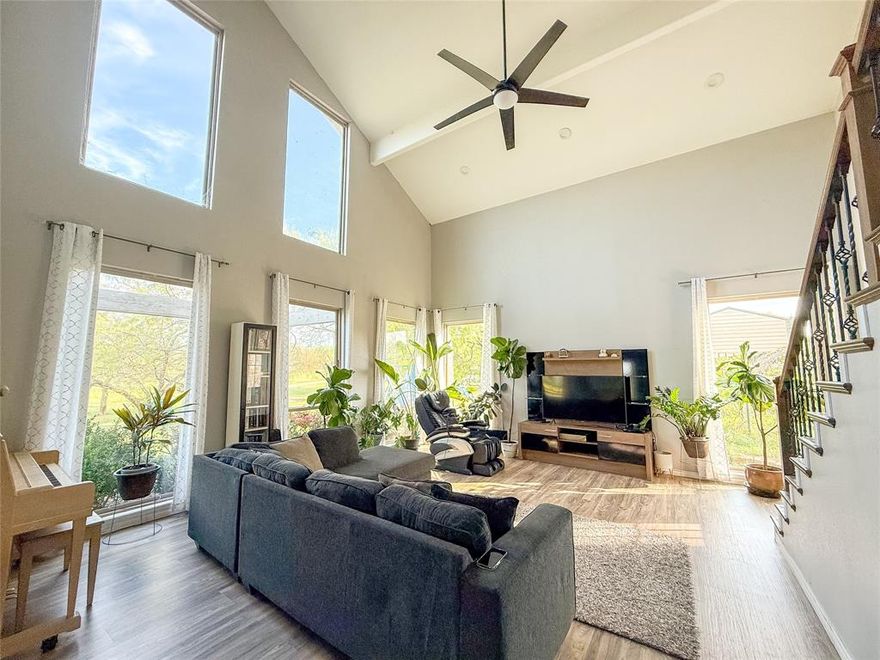 Discover the space, light, and lifestyle you’ve been searching for in this beautifully designed 4-bedroom, 3-bath home in Sanger. Thoughtfully laid out for both everyday comfort and effortless entertaining, this home offers the perfect blend of modern living and peaceful North Texas charm.

Step inside to an inviting open-concept living area with soaring ceilings and expansive windows that bathe the home in natural light. The heart of the home is the spacious kitchen, featuring a large island ideal for casual meals, morning coffee, or gathering with friends and family. The private primary suite provides a relaxing retreat with an en-suite bath and generous walk-in closet. Three additional bedrooms and two full bathrooms offer flexible space for family, guests, or a home office. Outside, the oversized backyard is ready for weekend barbecues, playtime, gardening, or simply enjoying wide Texas sunsets under open skies.

Perfectly positioned just minutes from Lake Ray Roberts, you’ll enjoy quick access to boating, fishing, hiking, and outdoor recreation. Downtown Sanger, Denton, and area schools are all within easy reach, offering the ideal balance of small-town tranquility and city convenience.

This property currently operates on a shared well. A private well will need to be installed by the future owner, presenting an opportunity to create a fully independent water system tailored to your needs. If you’ve been looking for space, light, and a peaceful setting near the lake, this Sanger home is ready to welcome you. 

BONUS TO BUYERS: This home comes with America's Preferred Home Warranty