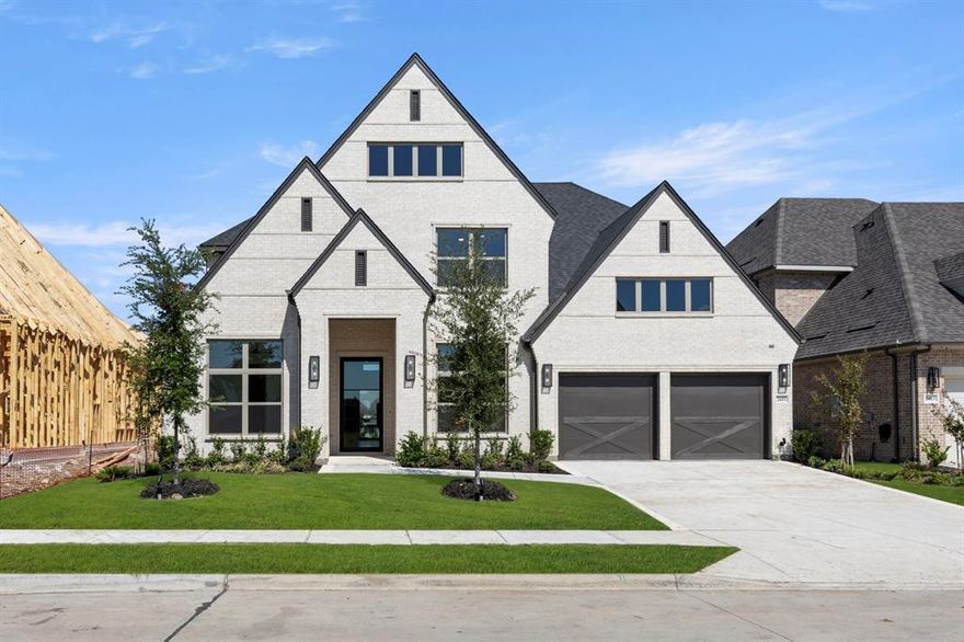 MLS# 20959982 - Built by Tradition Homes - Ready Now! ~ Model Plan. This gorgeous 2-story home features a layout that effortlessly blends comfort and versatility. The main floor includes a private study, a cozy fireplace in the great room, a 15ft wide sliding glass door overlooking the extended covered outdoor living area and an extended casual dining area perfect for everyday meals or gatherings. The owner’s suite is a true retreat with a charming window seat and a spa-inspired bath featuring a freestanding tub. Upstairs, enjoy a spacious gameroom and a versatile flex room.