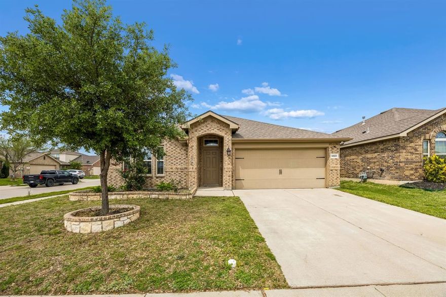 Welcome to this well maintained 4 bedroom, 2 bath home with enclosed flex space on a premium corner lot in the sought after Sendera Ranch community. Built in 2017, this home offers approximately 2,000 square feet with a functional open concept layout ideal for everyday living and entertaining.

Features include a spacious living area, kitchen with ample cabinetry, and a private primary suite with ensuite bath. The enclosed flex space offers versatility and can be used as a home office, additional living area, or dining room. The corner lot provides added privacy and additional yard space.

This property offers a great opportunity for those looking to add their personal touch. Light cosmetic updates such as paint and flooring are reflected in the price, making this a strong value in the neighborhood.

Located in Northwest ISD with access to community pools, parks, and walking trails. Conveniently located near Alliance Town Center, shopping, dining, and major highways.

Don’t miss your chance to own a newer home with great bones, a prime lot, and room to make it your own!