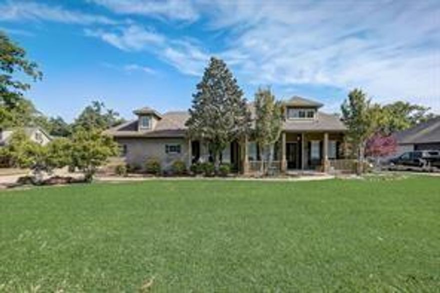 Welcome to your waterfront retreat in the family friendly Waterboard Subdivision! This custom-built 4-bedroom, 3-bath home offers 4,147 sq. ft. of thoughtfully designed living space, perfect for entertaining and everyday comfort. With two spacious living areas and a stylish bar, there’s room for everyone to gather and unwind. Step outside to your own private paradise featuring a sparkling pool, expansive outdoor living areas and a boathouse on a deep channel—ideal for fishing, boating, and soaking up the lake lifestyle. Whether you’re hosting summer gatherings or enjoying a quiet evening by the water and firepit, this property has it all. Additional highlights include an RV parking garage, hot tub, plenty of storage, 2 butler's pantries, stainless steel appliances, 2 car garage and a layout designed for convenience and relaxation. This is more than a home—it’s a lifestyle. Don’t miss the opportunity to make it yours! Exterior repainted, new gutters and roof replaced in 2024.