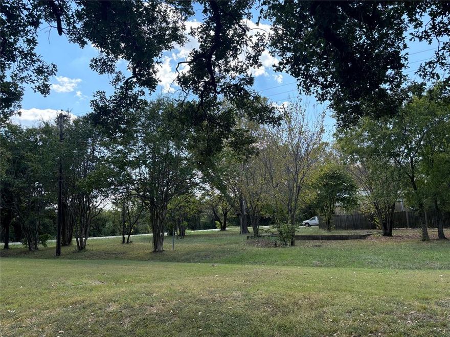 FINANCING AVAILABLE! Discover a great opportunity to build your future home on this 0.287-acre lot in Seagoville, TX. The property offers mature shade trees along the perimeter while still providing plenty of open space for new construction. Located on a quiet, peaceful street, it provides a serene setting with convenient access to nearby city amenities.

A previous home once stood on the lot and was removed years ago, with a few foundation posts still visible. Sewer and gas connections are not currently in place. To the seller’s knowledge, a septic system once existed behind the old foundation, but it is believed to have been removed prior to their ownership. No mobile homes allowed.

This lot offers a clean canvas to create a custom single-family home in an established, tranquil neighborhood. Buyer and buyer’s agent to verify all information.