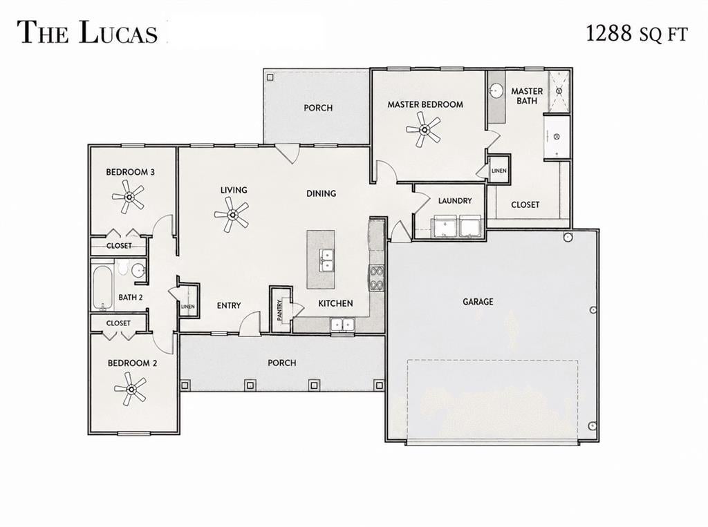 Lucas TBD Three Quarter Loop