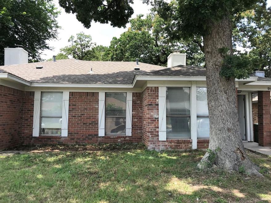 Affordable and adorable! Completely updated interior with new paint new flooring appliances faucets fixtures and much more. Great location close to schools shopping and everything Arlington has to offer. Only 2.5 miles from UT Arlington.