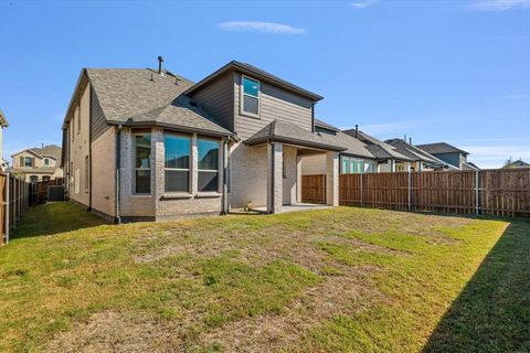 A home in Aubrey