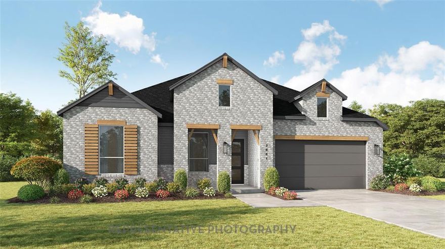 Thoughtfully designed home featuring 4 bedrooms, 3 full baths, and a powder bath in lieu of storage, complemented by beautiful wood floors throughout. The inviting family room is centered around a cozy fireplace, while the primary suite offers a charming bay window and a luxurious 59in rectangular freestanding tub. An extended outdoor living area provides the perfect space for relaxing or entertaining year-round.