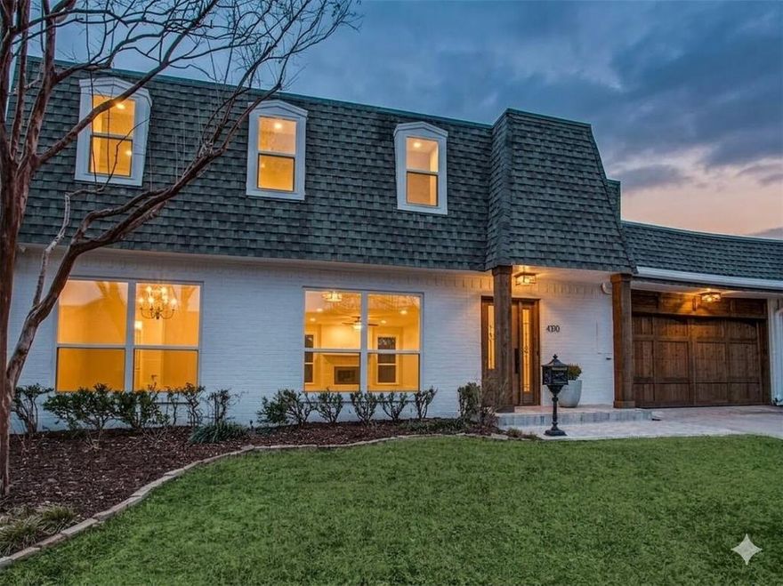 Completely remodeled and full of thoughtful upgrades, this 3-bedroom, 2.1-bath townhome sits in a quiet Preston Hollow enclave and backs to common greenspace for a rare sense of privacy. Inside, the open floor plan feels bright and easy, with hardwood floors, museum-finish walls, custom wood cabinetry, marble counters, updated windows, lighting, plumbing, and electrical that give the home a clean, polished look. The living room has a fireplace with a cedar mantle, built-ins, and patio doors that open to a private courtyard overlooking the greenbelt, gazebo, and fountain. The kitchen is dialed in with an induction cooktop, 48-inch Viking fridge, double ovens, and plenty of storage. Upstairs, the spacious primary suite brings the wow factor with an Italian marble bath, dual shower heads, soaking tub, separate vanities, and custom his-and-hers closets, plus Bluetooth speakers for a little extra fun. A second living area with dry bar, formal dining, study with original Murphy bed, mudroom, utility room with sink, walk-in storage, and rooftop deck make this one easy to remember. Roof replaced in 2021. Community pool and front yard mowing included. Style guided by the provided examples.