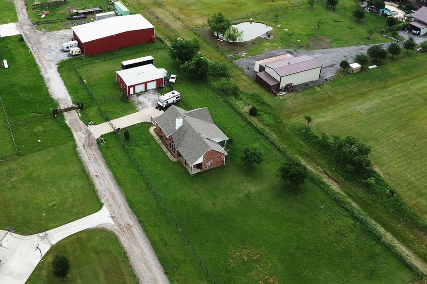 Welcome to peaceful country living in Krum—where space, privacy, and opportunity come together on a full acre of land. This charming 3-bedroom, 2-bath home offers 1,423 square feet of comfortable living with a layout designed for both everyday living and entertaining.

Step inside to find a warm and inviting interior featuring a spacious living area, central heating and cooling, and a functional floor plan that makes the most of every square foot. The home sits on a slab foundation and was built in 2003, offering a solid structure ready for your personal touch.

Outside is where this property truly shines. With a full 1-acre lot, there’s plenty of room to expand, bring animals, or simply enjoy wide-open Texas skies. Whether you’re looking for a quiet retreat, a place to grow, or a property with flexibility, this one delivers.

Located within Krum ISD and just a short drive to nearby conveniences, you’ll enjoy the perfect balance of rural charm and accessibility.

Don’t miss your chance to own a slice of country living with endless potential!