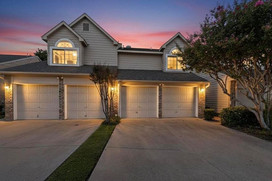 ** PRICE IMPROVEMENT **

THIS PROPERTY QUALIFIES FOR A $7,500 CLOSING COST GRANT WITH BANK OF AMERICAN FINANCING.

Welcome to this beautifully updated 3-bedroom, 2.1-bath townhome in the highly sought-after Lake Highlands area. Located within the acclaimed Richland ISD, this home combines modern style with everyday comfort.

Step inside to find an open layout with abundant natural light, fresh designer finishes, and updated fixtures throughout. The spacious living area flows seamlessly into the dining space and kitchen, making it perfect for both daily living and entertaining. The kitchen boasts sleek countertops, stainless steel appliances, and ample cabinetry for storage.

Upstairs, you’ll find two generously sized bedrooms, and your primary bedroom is located on the first floor for ease of access.  Your primary includes a serene primary suite with a walk in shower for two and walk-in closet. The additional bedrooms offer versatility for family, guests, or a home office. A convenient half bath is located on the main level for visitors.

Enjoy low-maintenance living with all the benefits of a townhome community (i.e. pool) while being minutes from shopping, dining, parks, and easy freeway access.

This move-in ready home in Lake Highlands won’t last long—schedule your showing today!