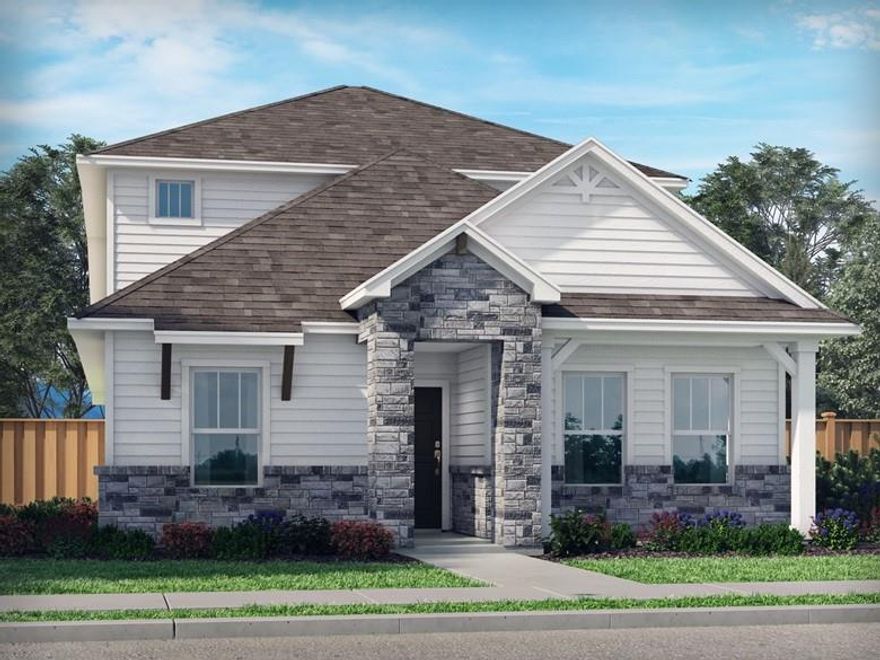 Brand new, energy-efficient home available by Dec 2023! Up to $10K in closing costs with preferred lender and up to $10K in flex cash toward rate buydown or price discount. The first-floor primary bedroom boasts dual sinks, a shower, and walk-in closet. White cabinets with sparkly white granite countertops, cool grey EVP flooring with greyish brown carpet in our Distinct package. PHASE 2 OPENING FOR SALE AUGUST 2023 - Turn the kids loose at the playground, and take the family dog with you to the community dog park. Located minutes from downtown Fort Worth, Palmilla Springs is just a short drive to employment centers, dining, and entertainment. The nearby charter school offers access to leading teachers and education programs.  Each of our homes is built with innovative, energy-efficient features designed to help you enjoy more savings, better health, real comfort and peace of mind.