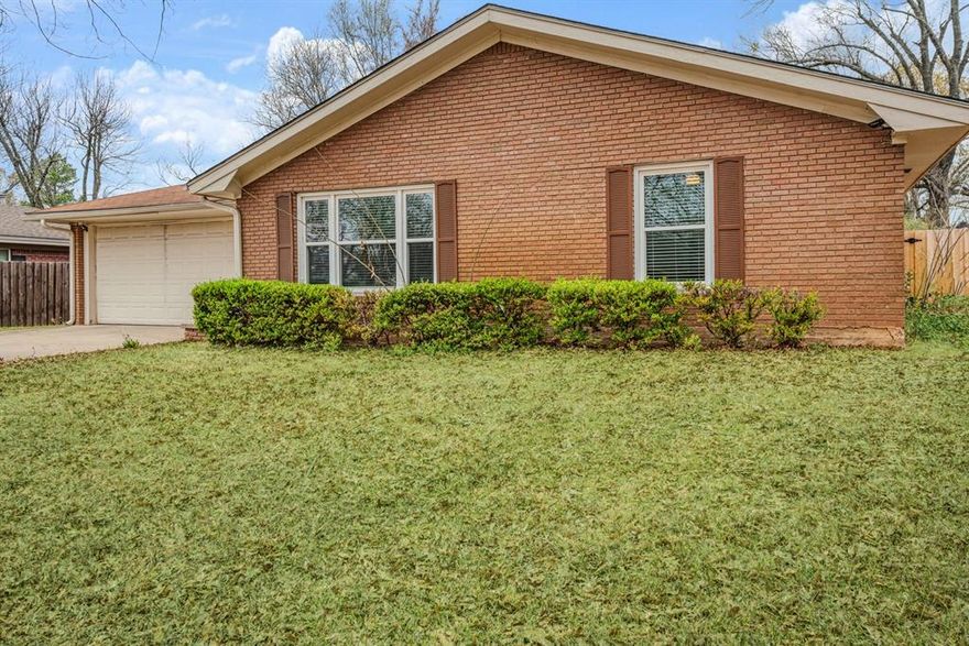 Welcome to this beautifully remodeled 3-bedroom, 2-bathroom home, perfectly nestled in a highly sought-after neighborhood. Situated on a spacious one third of an acre lot, this home offers both privacy and room to enjoy outdoor activities. Inside, you'll find two generous living areas, ideal for family gatherings or entertaining guests. Every detail of this home has been thoughtfully updated with modern finishes, including a sleek kitchen with contemporary appliances and stylish countertops. The expansive yard provides plenty of space for gardening, outdoor dining, or just relaxing in your own private retreat. With its open floor plan, ample natural light, and fresh, high-end finishes, this home is move-in ready and a true gem in a fantastic location.