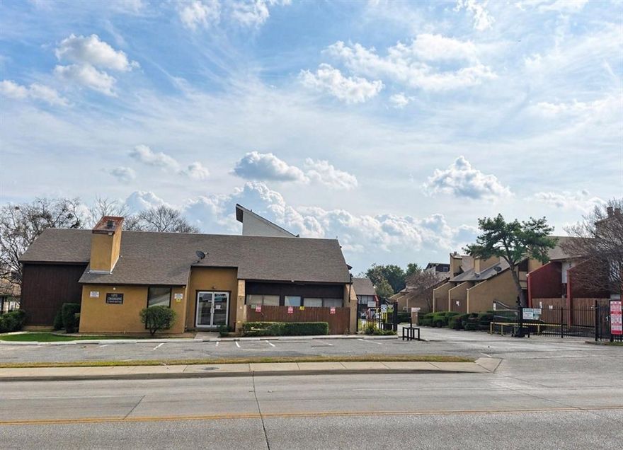 2 bedrooms 2 full bathrooms, one of the largest condos in the complex . Very affordable schedule your tour today .