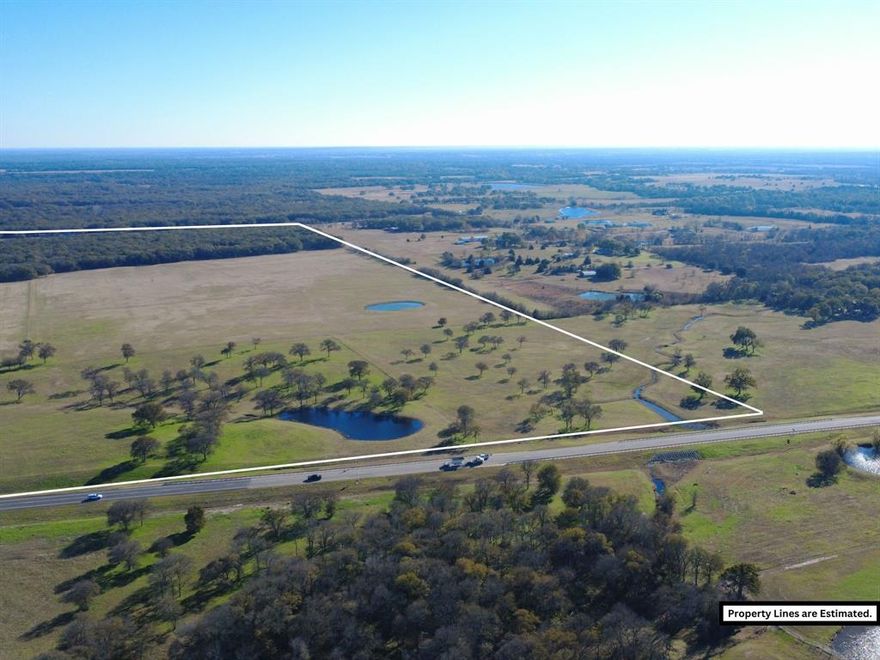 Just over 142 acres, located just west of Corsicana, immediately outside the city limits on the HWY 31 Loop Bypass. Offering an excellent development opportunity. This tract offers approximately 2400 feet of road frontage on the HWY 31 LOOP. Positioned at the highly trafficked SH 31 Corsicana Bypass, this property benefits from exceptional exposure in a rapidly growing, high-traffic area. With tremendous potential for future development, this tract is ideal for investors or those looking to capitalize on expanding infrastructure. Less acreage is available MLS # 21134183, 21134270, 21134262, 21134269. Property will have deed restrictions including no dumping, junkyards, hog farms, or manufactured homes. ACCESS, UTILITY AVAILABILITY AND COST SHOULD BE VERIFIED BY BUYER. EXACT ACREAGE AND ROAD FRONTAGE TO BE VERIFIED BY SURVEY, MLS LISTING STATES ESTIMATED SIZE.
