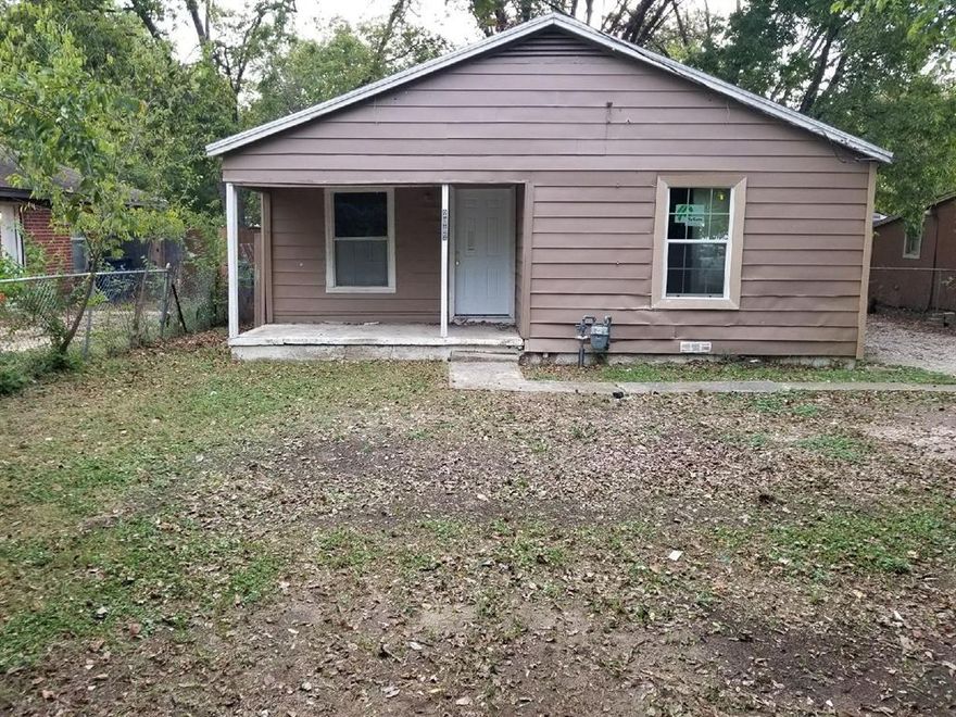 Investment opportunity to create passive income. 2942 Don Street, Dallas, TX 75227 is a 2 bedroom, 1 bathroom, 1-story frame home with a detached garage. Owner Carrie’s first available to which price would be around $260,000 subject to background check.