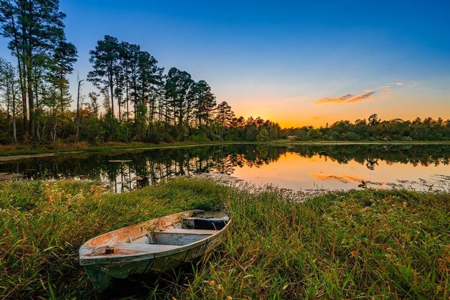Lake Palestine Ranch is a rare offering, being the largest continuous property with frontage on Lake Palestine. Lake Palestine is a sprawling 25,560 acre lake that touches 4 Texas Counties, located between Tyler & Athens, just 1.5 hrs back to Downtown Dallas. This is a unique opportunity to own such a large waterfront property on Lake Palestine that offers versatile use as an investment property, recreational ranch, waterfront development, cattle or hunting ranch. The ranch also has 4 internal lakes and ponds ranging from under 7 acres to 1 acre, offering additional recreation, hunting, and fishing opportunities. The opportunities are endless with this 265 acre property. Additional acreage available, totaling 650 acres. The ranch is about 60% wooded, and 40% pasture, offering a great balance for hunting, cattle, and access around the ranch. Lake Palestine Ranch is loaded with Native wildlife like Whitetail Deer, Feral Pigs, Eastern Turkey, Ducks, Dove, Coyotes, and other various species Native to this Region of Texas. In addition to hunting, Lake Palestine is known for great fishing, like Largemouth Bass, White Bass, Striped Bass, Crappie, Black-Nose Crappie, Sunfish, and various species of Catfish like Flathead, Channel, and Blue. The property has great access with 2,600 ft on CR 3412. The property has access to electricity, and an Aqua water line that runs along the County Road, in addition to a 20 GPM water well that serves the property. WATER: Frontage & access on Lake Palestine. 4 private lakes and ponds on the property, ranging from under acre to 7 acres. 1 20 GPM water well. There is also an Aqua water line at the County Road. LOCATION: 1.5 hours to Downtown Dallas, 28 mins to Athens, 30 mins to Tyler, 2 hours to Waco, 3 hours to Houston, 3.5 hrs to Austin, 5 hrs to San Antonio. POTENTIAL USE: Ranch, hunting, development, commercial, investment hold, cattle ranching. UTILITIES: Aqua water line, electricity, 1 water well.