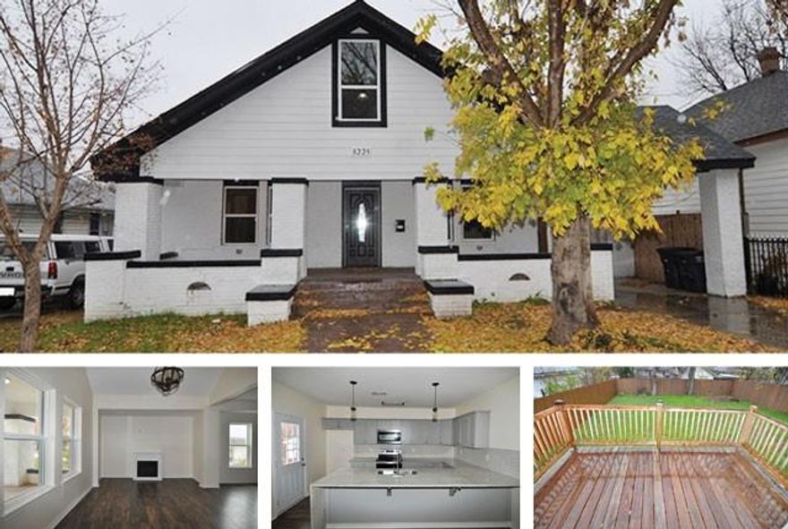 Charming 4-2.5 home in Fort Worth! Wonderful extended covered porch, private backyard deck, luxury vinyl plank flooring, granite countertops, neutral colors, convenient location and more! Entry opens to a spacious floorplan featuring a large family room with a decorative fireplace and accent lighting. Enjoy entertaining in the dining-kitchen combo offering stainless appliances, granite countertops, breakfast bar, BI microwave and modern subway tile backsplash. The generous size master suite boasts a private deck, an 18x14 walk-in closet, dual granite sinks and a separate shower. Second full bath also offers dual granite sinks and decorate bath tiles. Upstairs you will find a versatile second living area and half bath, great for a kids play room or an executive office! Three nice sized secondary bedrooms, second half bath on first floor, large backyard with loads of room to entertain, located just minutes to downtown! One small pet considered. Resident Benefits Package (RBP) required.