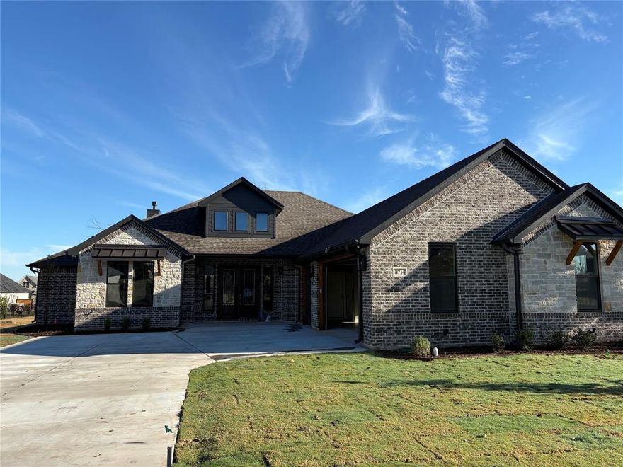 Welcome to 3714 Tremont Ln, Granbury, TX 76049; an open-concept home with hand scraped red oak floors, custom cabinets, and a chef-ready kitchen featuring a farm sink, gas range, microwave, and generous workspace. Alder front doors set the tone, leading to a bright living area with a cozy gas fireplace. Energy-minded upgrades include spray-foam insulation and a tankless gas water heater. The split bedroom layout provides a private primary suite, and the oversized 3-car garage offers plenty of storage. Enjoy life inside the Pecan Plantation community—close to amenities, golf, and river access. Move-in ready new construction with quality finishes throughout.

Final Photos Pending.