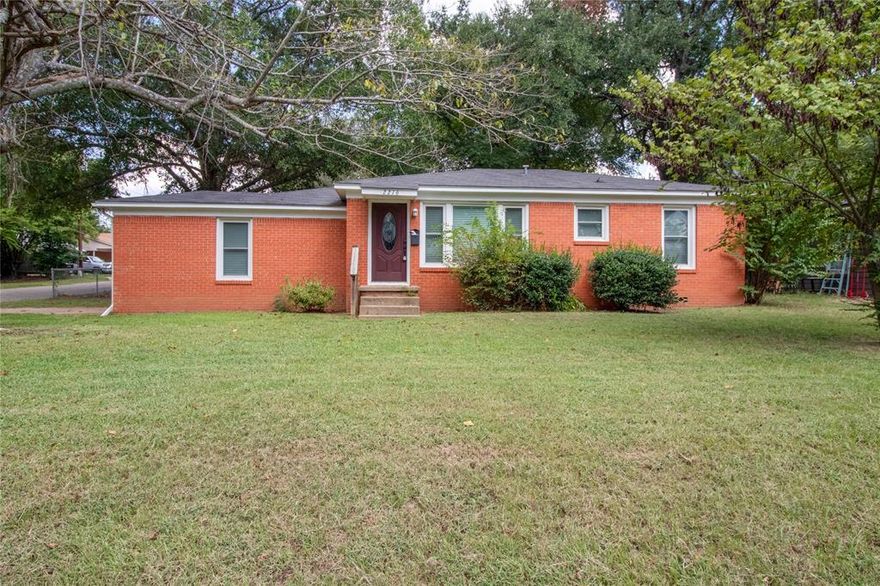 This 3-bedroom, 1-bath brick home is full of charm and ready for its next owner. Featuring a spacious living room and a kitchen with ample cabinet space, refrigerator,  and dishwasher perfect for everyday living and entertaining. The enclosed garage has been converted into a versatile bonus room with laundry area, ideal for a home office, playroom, or additional storage. Step outside to enjoy a generous, fully fenced backyard a great space for all your outdoor gatherings. Located in a prime area just a short drive from UT Tyler, home to one of Texas' top-rated nursing programs as well as the state’s newest pharmacy and medical schools. Whether you're looking for a personal residence or a solid investment opportunity, this home checks all the boxes!