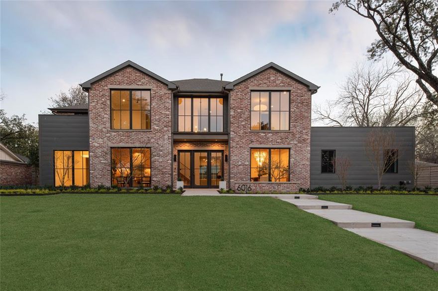 New construction by Fifer Custom Homes in Preston Hollow, one of Dallas' most prestigious neighborhoods. Completed in February 2026, this home features designer finishes throughout and a smart floor plan that flows seamlessly from room to room. Highlights include gorgeous light fixtures, designer tile, specialty hardware, custom cabinetry, white oak floors and show-home selections in every room. 

A gracious two-story entry foyer is flanked by a formal dining room and a private office with custom built ins, each featuring large picture windows with beautiful views of the front yard. An oversized living room anchors the main level with designer lighting, a gas fireplace and sliding stackable glass doors that offers easy access to the outdoors for casual entertaining. The chef’s kitchen overlooks the living room and breakfast nook and features SubZero Wolf appliances and an enviable walk-in pantry offering tremendous storage. 

The primary suite is situated on the first floor with vaulted ceilings, a sitting area and spa-inspired bathroom with soaking tub, separate shower, dual vanities and his-and-hers closets. An additional guest suite is located on the first floor with an en-suite bathroom and walk in closet and has access to stackable closets in the hallway for a future elevator if desired. 

The second floor features three additional guest suites, each with dedicated private bathrooms and walk-in closets. A large game room grounds the second floor with an oversized balcony for outdoor entertaining that overlooks the backyard. An add'l flex room  can be used as a gym, playroom, second office or optional 6th bedroom with private balcony access.

Full size laundry rooms upstairs and down, tremendous storage throughout and a private backyard with a covered patio, fireplace and plenty of room for a pool and outdoor kitchen. Idyllic location close to Dallas' best private schools and all the great shopping and restaurants that the area has to offer.